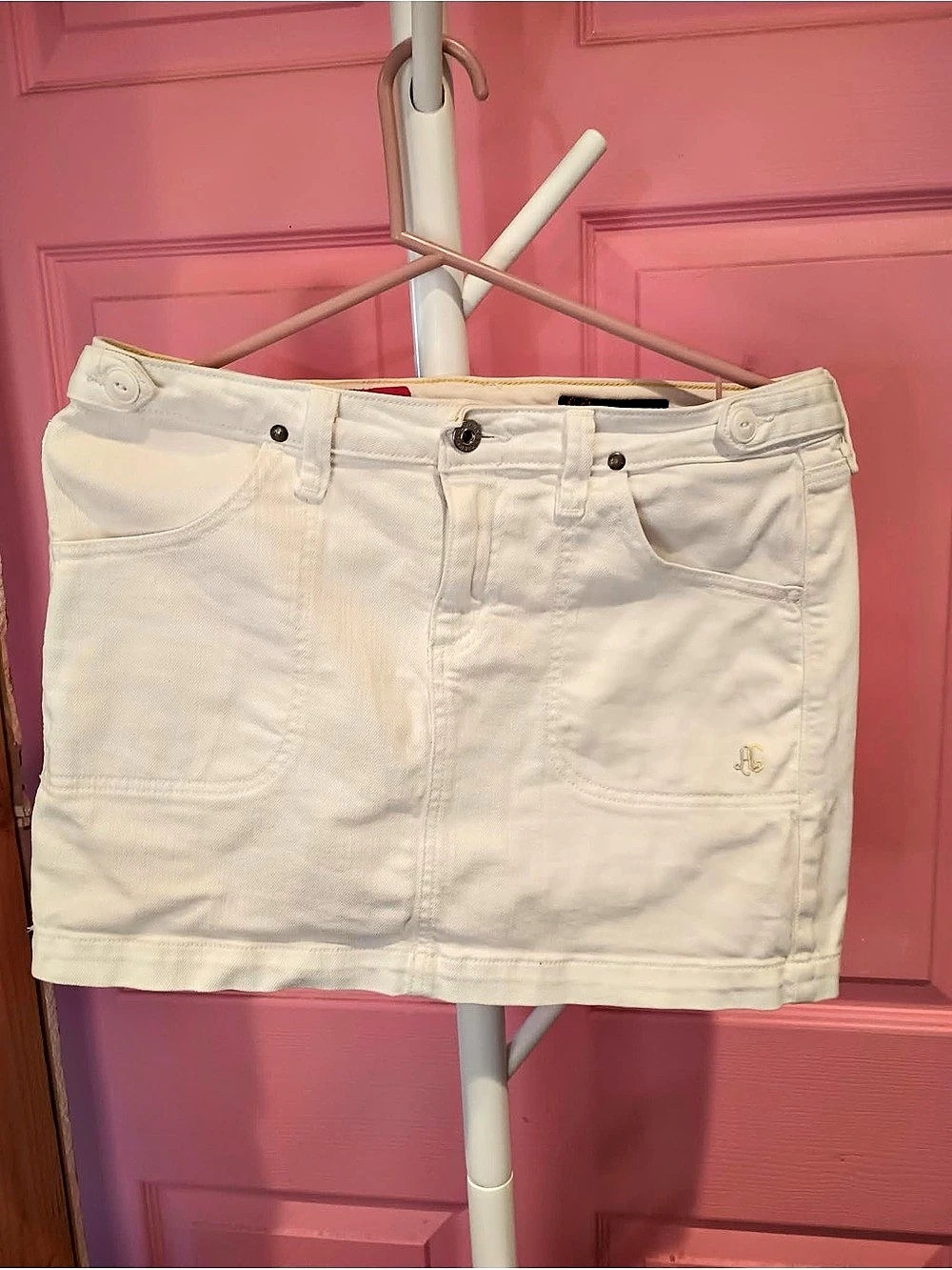 Adriano Goldschmied 30R Mini Skirt White